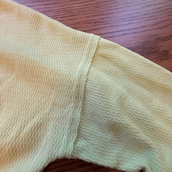 Hippie Rose Lime Green Sweatershirt - Picture 7 of 11